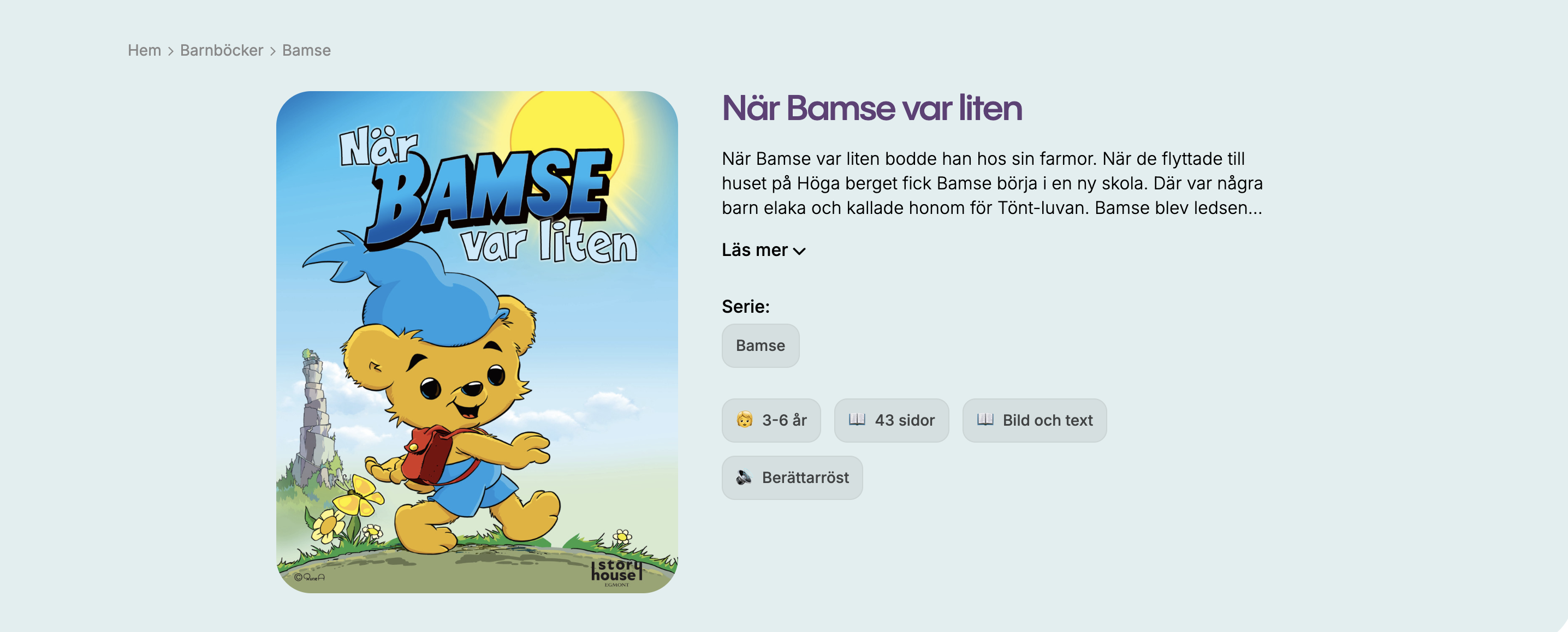 Bamse bok i Lylli